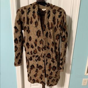 ODDY Brown and Black Teddy Jacket